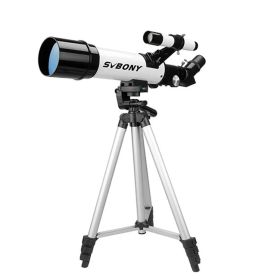 SVBONY SV501P Astronomical Refractor Telescope for Beginners, Kids,400mm Focal Length for Observing Terrestrial and Celestial