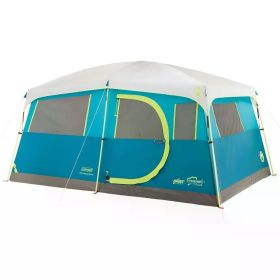 8-Person Camping Tent with Built-in Closet Cabin Tent with Fast Pitch Setup