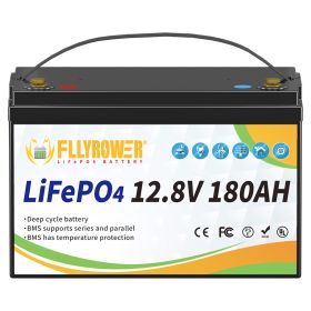 EU/US Stock 12V 180Ah Lithium LiFePO4 Battery 6000 Cycles Lithium Iron Phosphate Battery With BMS For RV Solar Camping