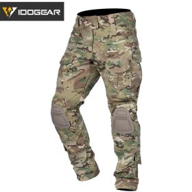 IDOGEAR Tactical G3 Pants Combat Trousers Tactical Bdu Camouflage Pants Winter 3205 (Color: Multi-camo 2, size: M)