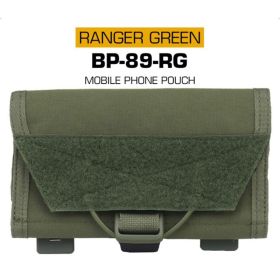 Tactical Molle Pouch Clip Bag Phone Case EDC Tool Bag Quick Release Design Outdoor Camping Hunting Accessories Pouch (Color: G)