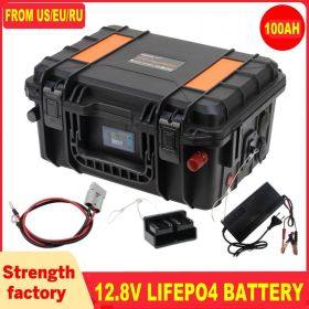 Lifepo4 Battery 12v 100Ah 120Ah Battery Pack with PD USB BMS Lithium Iron Phosphate Backup Battery for RV Solar Boat Anderson (Color: CS150ah lifepo4 PD)